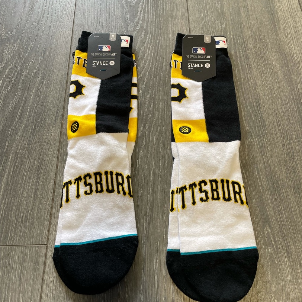 2-pack stance men’s Pittsburgh pirates MLB socks